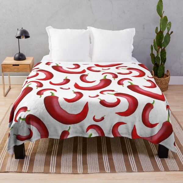 Item preview, chili peppers pattern, best kitchen designs, gifts for chefs designed and sold by Kirei-Lily.