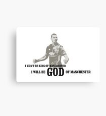 Zlatan Ibrahimovic Manchester United Canvas Print