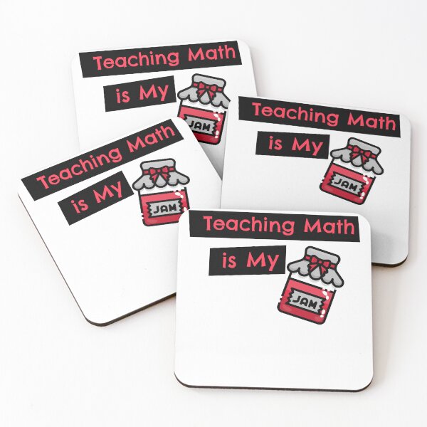 Item preview, Teaching Math is My Jam designed and sold by SerenaBliss.
