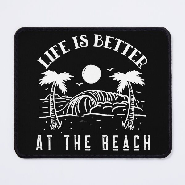 Item preview, Life Is Better At The Beach Palm Trees Sun Waves designed and sold by LadySaltwater.