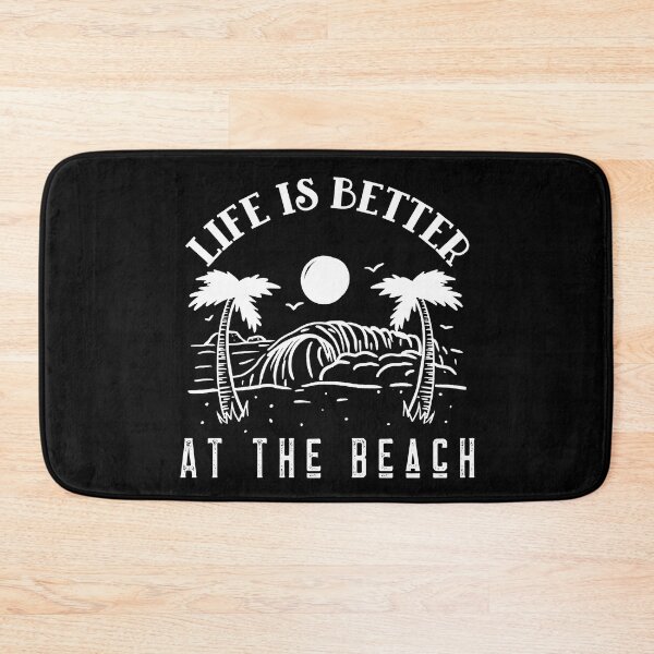 Item preview, Life Is Better At The Beach Palm Trees Sun Waves designed and sold by LadySaltwater.