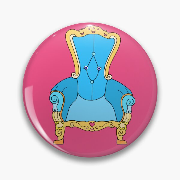 Item preview, Blue Victorian Cheerful Chair designed and sold by Deborah Camp.