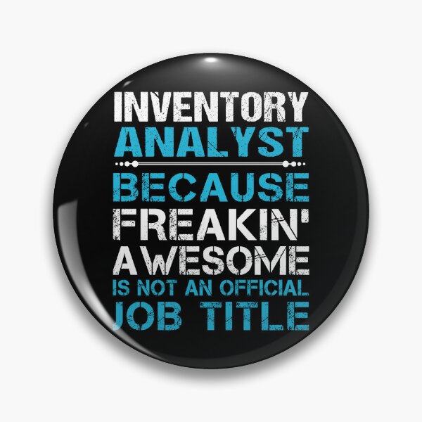 Item preview, Inventory Analyst T Shirt - Freaking Awesome Job Gift Item Tee designed and sold by oetate4774.
