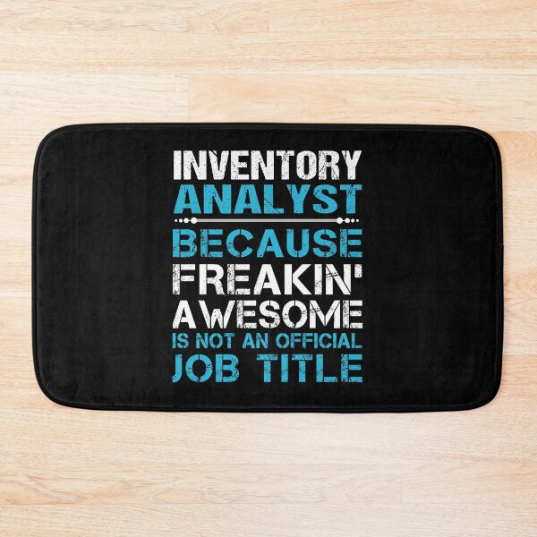 Item preview, Inventory Analyst T Shirt - Freaking Awesome Job Gift Item Tee designed and sold by oetate4774.