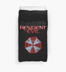 Resident Evil Final Chapters logo Duvet Cover