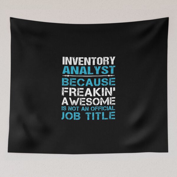 Item preview, Inventory Analyst T Shirt - Freaking Awesome Job Gift Item Tee designed and sold by oetate4774.