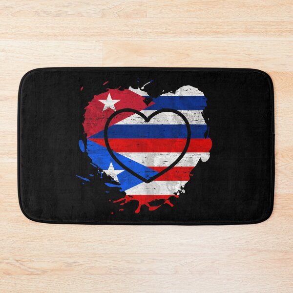 Item preview, Puerto Rican Cuban Heart designed and sold by Dubbra.