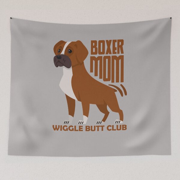 Item preview, Boxer Mom Wiggle Butt Club designed and sold by َART LOVERS ★★★★★.