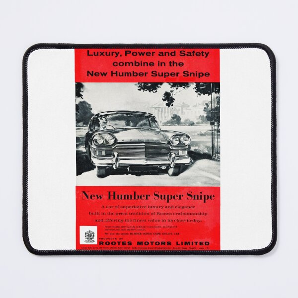Item preview, Vintage Humber Super Snipe advert designed and sold by Random Railways.