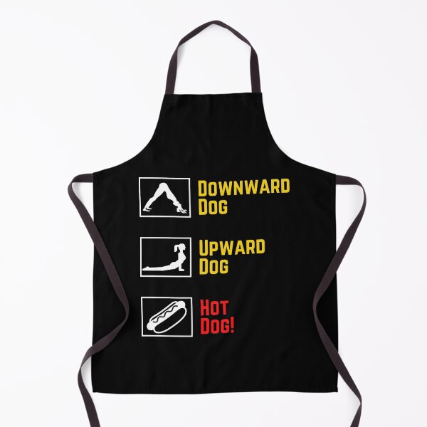 Item preview, Funny Yoga - Upward Dog, Downward Dog, Hot Dog! designed and sold by charqui.