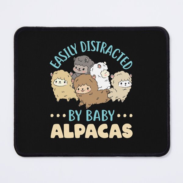 Item preview, Easily Distracted by Baby Alpacas designed and sold by jaygo.