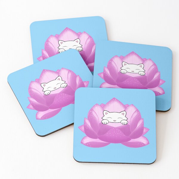 Item preview, Cat In A Lotus designed and sold by Purr95.