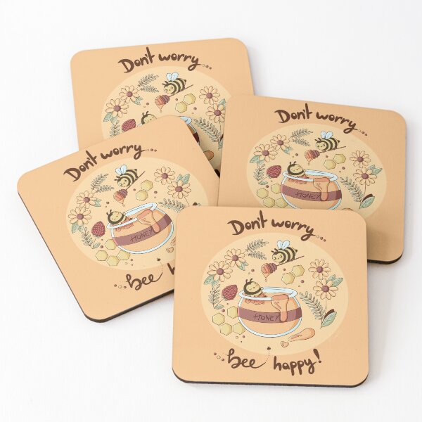 Item preview, Don’t Worry, Bee Happy! designed and sold by Samiart23.