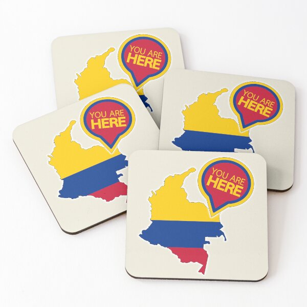 Item preview, Colombia - You Are Here designed and sold by alessionastro.