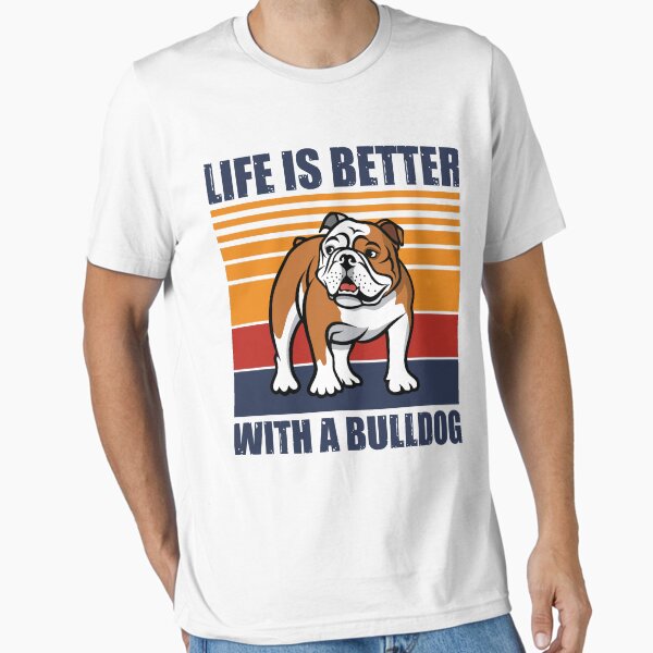 Item preview, Funny Bulldog Puppy Mothersday Gift designed and sold by DadJokeDescript.