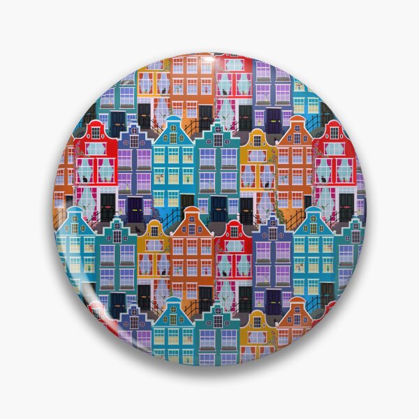 Item preview, Amsterdam Canal Houses designed and sold by Hollyroseart.