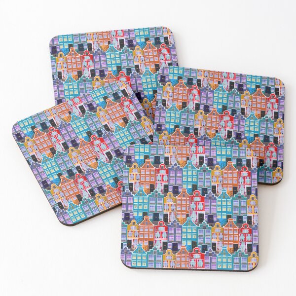 Item preview, Amsterdam Canal Houses designed and sold by Hollyroseart.