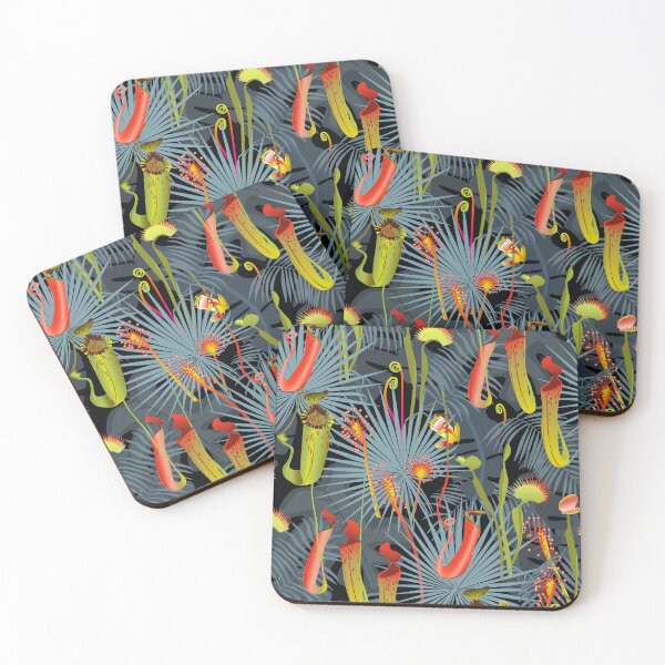Item preview, Nocturnal carnivorous flora gray-red designed and sold by kobyakov.