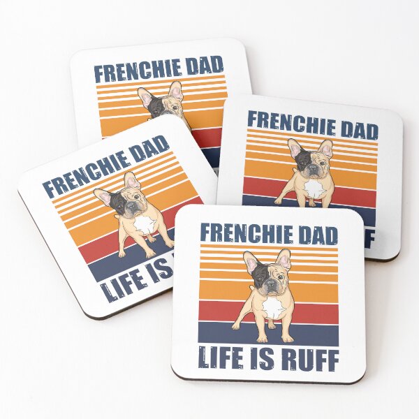 Item preview, Cute Funny French Bulldog Dad Gift designed and sold by DadJokeDescript.