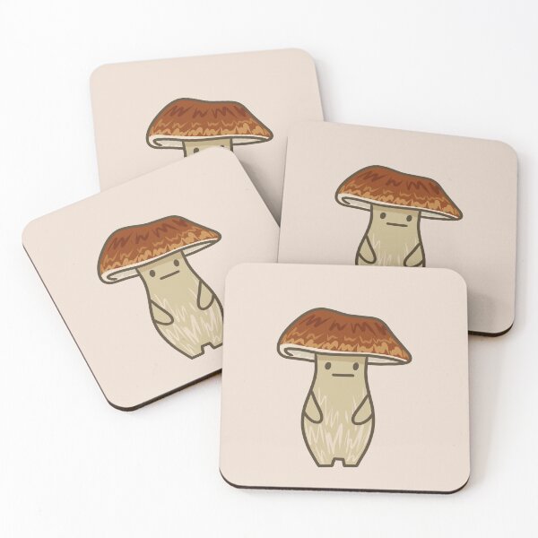 Item preview, Kawaii Porcini Mushroom designed and sold by kabocha-chan.
