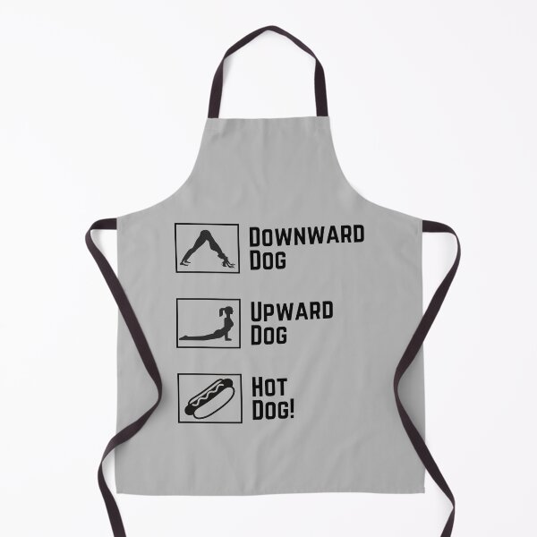 Item preview, Funny Yoga - Upward Dog, Downward Dog, Hot Dog! designed and sold by charqui.