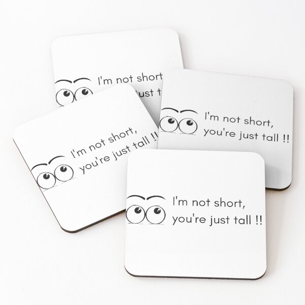 Item preview, I'm not short you're just tall - Funny designed and sold by Africrafts.