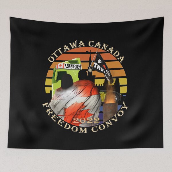 Item preview, Freedom Convoy 2022 Ottawa Canada Trucker Protest 2022 designed and sold by david parry.