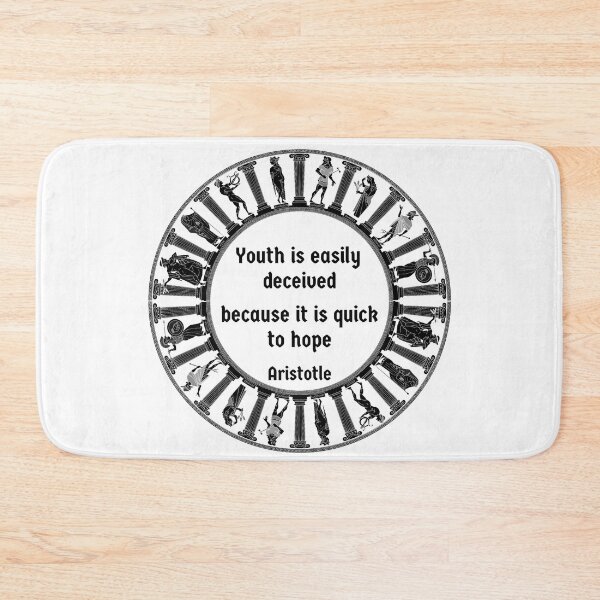 Item preview, Aristotle: Youth Is Easily Deceived designed and sold by artistoutfitter.