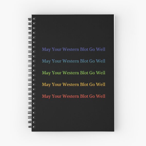 Item preview, May Your Western Blot Go Well – Funny Lab designed and sold by cinsarad.