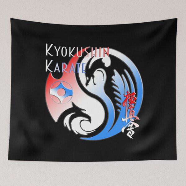 Item preview, Kyokushin Karate Combat Martial Arts Budo Design designed and sold by Zanshin-Art.