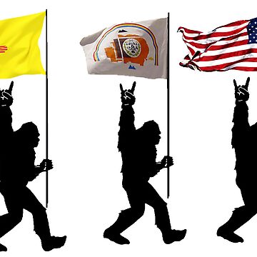 Artwork thumbnail, United BigFoot by NativeGraffix
