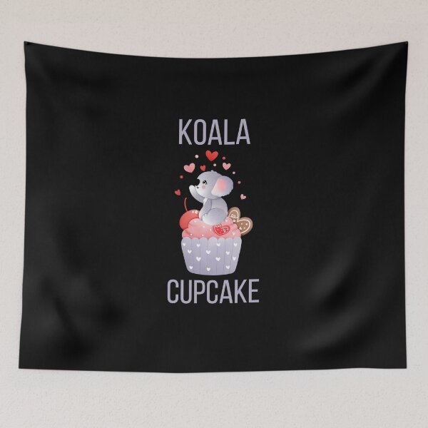 Item preview, koala cupcake , funny koala and cupcake , koala and cupcake lovers  designed and sold by Designting.