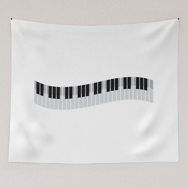 Item preview, Wavy piano keys designed and sold by gameshowfan2001.