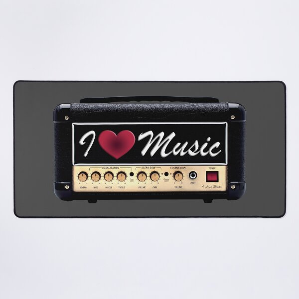 Item preview, Guitar Amplifier I Love Music designed and sold by RazzArt.