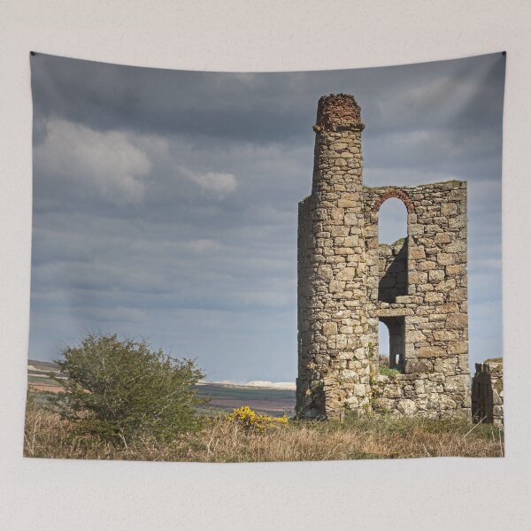 Item preview, Whim Engine House at Ding Dong Mine in West Cornwall designed and sold by heidipics.