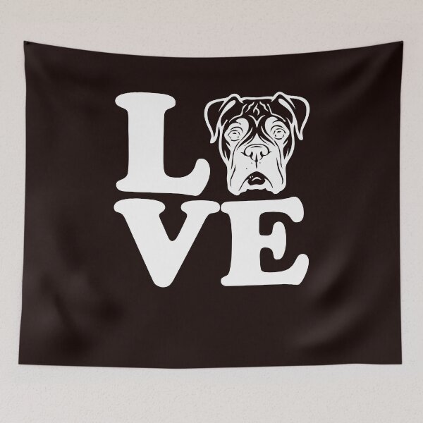 Artikelvorschau, Liebe Boxerhund entworfen und verkauft von َART LOVERS ★★★★★.
