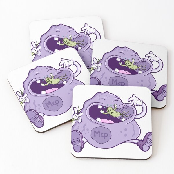 Item preview, Happy Macrophage designed and sold by Science Lab Designs.