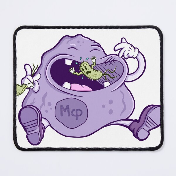 Item preview, Happy Macrophage designed and sold by Science Lab Designs.