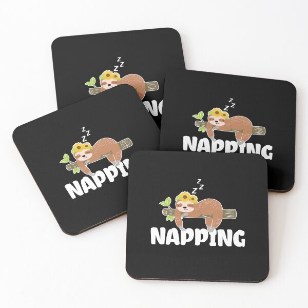 Item preview, National Napping Day Sleep Sloth Design, Funny Sunflower Sloth Animals Gifts designed and sold by PrintOfi.