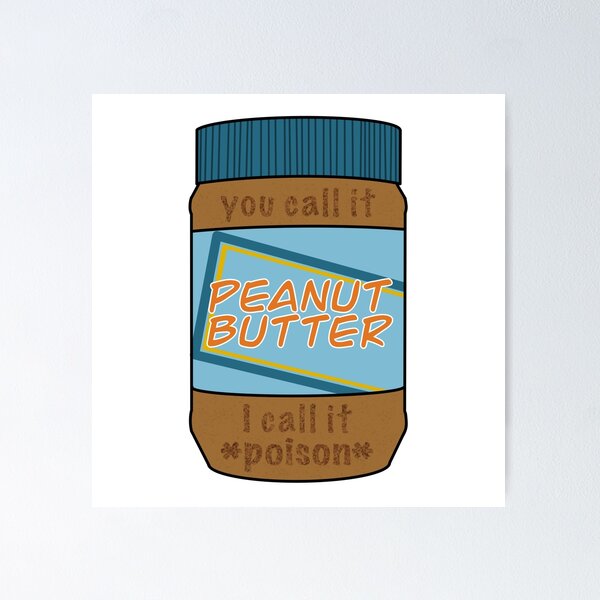 Item preview, Peanut Butter Allergy designed and sold by laurajopeas.
