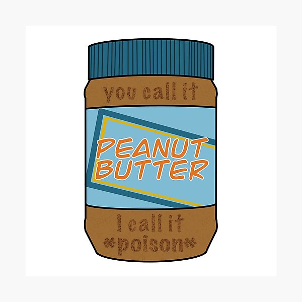 Item preview, Peanut Butter Allergy designed and sold by laurajopeas.