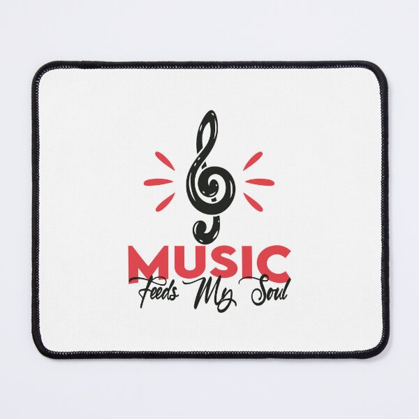 Item preview, Music Feeds My Soul For Music Lovers designed and sold by MqHStore.