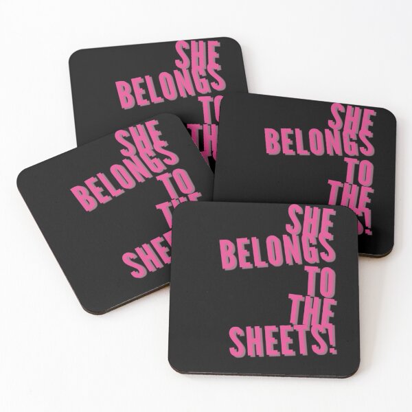 Item preview, She belongs to the sheets! designed and sold by UrbanCentaur.