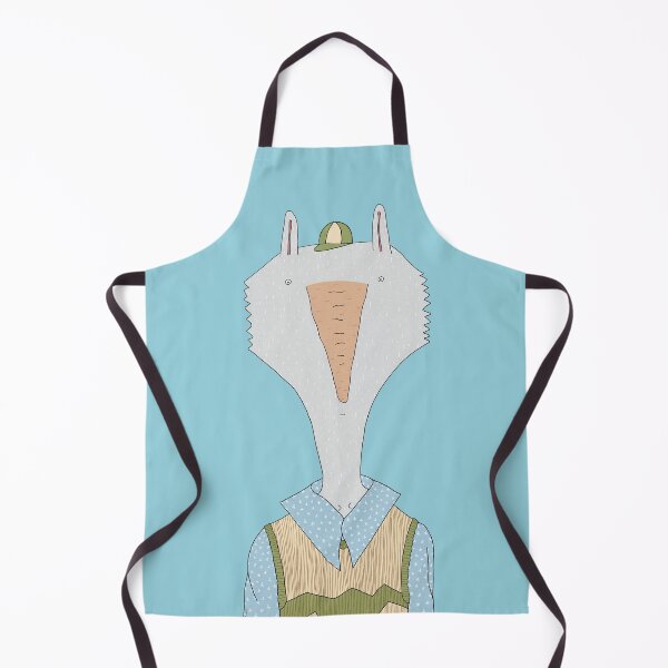 Item preview, Hare with a carrot nose wearing a shirt, vest and cap designed and sold by dariaikuznets.