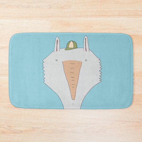 Item preview, Hare with a carrot nose wearing a shirt, vest and cap designed and sold by dariaikuznets.