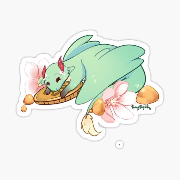 Item preview, Tiny Dragon Ava designed and sold by honeydroplets.