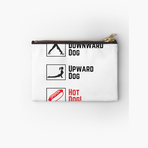 Item preview, Funny Yoga - Upward Dog, Downward Dog, Hot Dog! designed and sold by charqui.