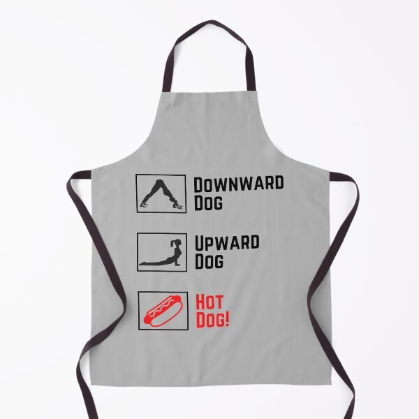 Item preview, Funny Yoga - Upward Dog, Downward Dog, Hot Dog! designed and sold by charqui.