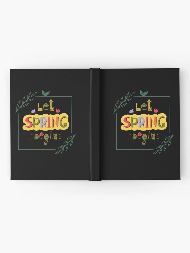 Thumbnail 2 of 3, Journal, Hello Let's Spring Begin! designed and sold by family37.