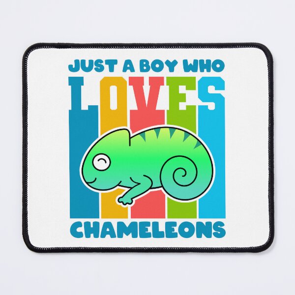 Item preview, Just A Boy Who Loves Chameleons designed and sold by TashaVector.